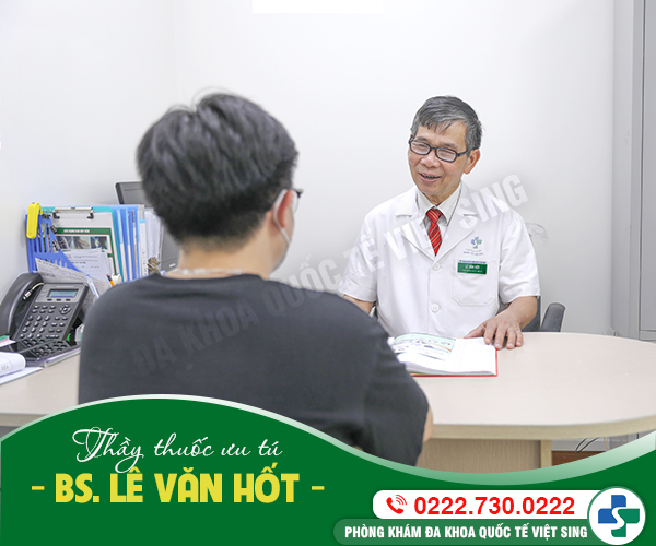 Đánh bay nỗi lo xuất tinh ra máu tại Đa khoa Quốc tế Việt Sing