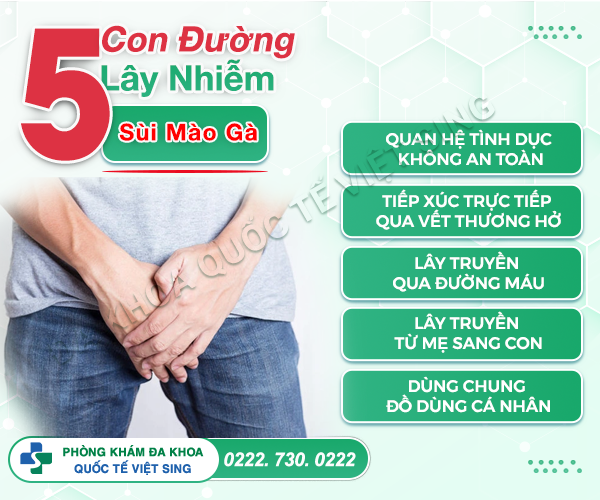 Sùi mào gà cần kiêng gì? Lời khuyên từ bác sĩ chuyên khoa