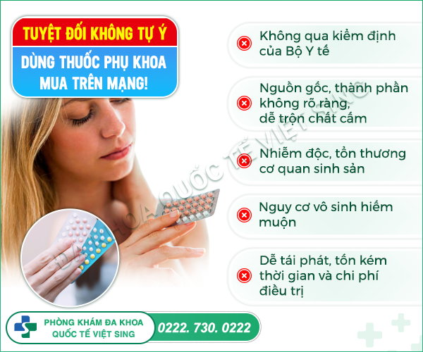 Thuốc chữa viêm âm đạo, phụ khoa có thật sự khiến bệnh khỏi không?