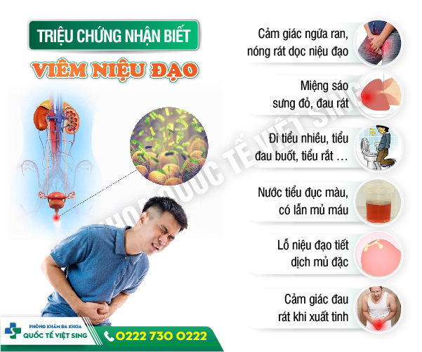 Nhận biết sớm triệu chứng viêm niệu đạo – việc cần thiết để điều trị hiệu quả