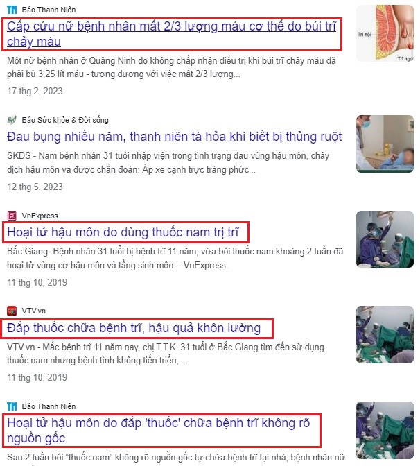 Các hiểu lầm khi sử dụng thuốc chữa bệnh trĩ khiến “tiền mất tật mang”