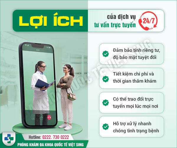 Hệ thống tư vấn sức khoẻ sinh sản online chỉ có tại Đa khoa Quốc tế Việt Sing – Bạn đã biết chưa?