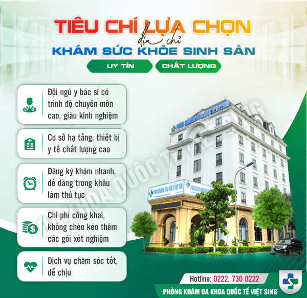 Bật mí 5 tiêu chí lựa chọn phòng khám sức khoẻ sinh sản uy tín, chất lượng chị em có thể tham khảo ngay