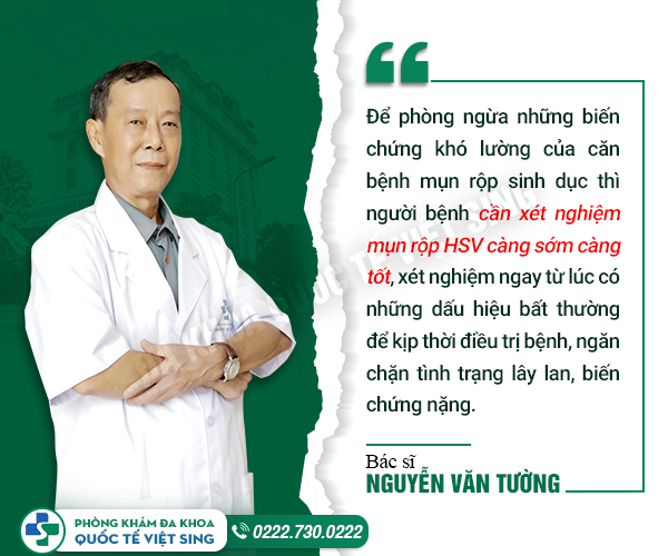 Xét nghiệm mụn rộp sinh dục – Chẩn đoán chính xác tình trạng bệnh