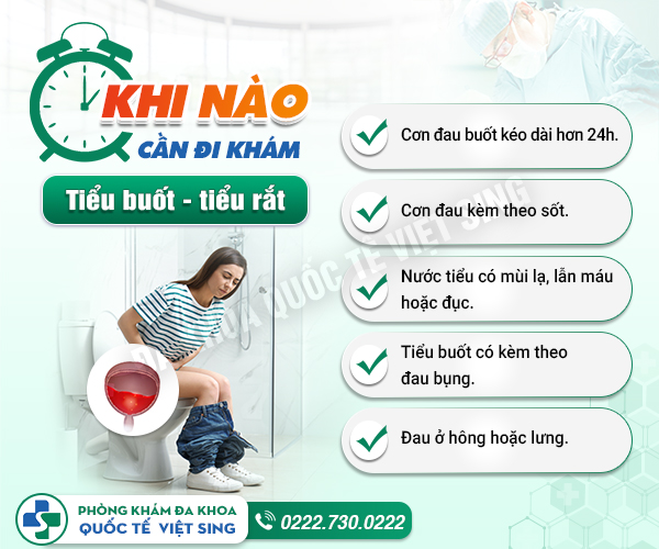Tất tần tật những điều cần biết về tiểu buốt, tiểu rắt, ra máu ở nữ giới