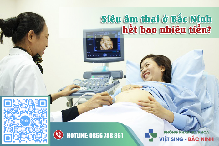 Siêu âm thai ở Bắc Ninh hết bao nhiêu tiền?